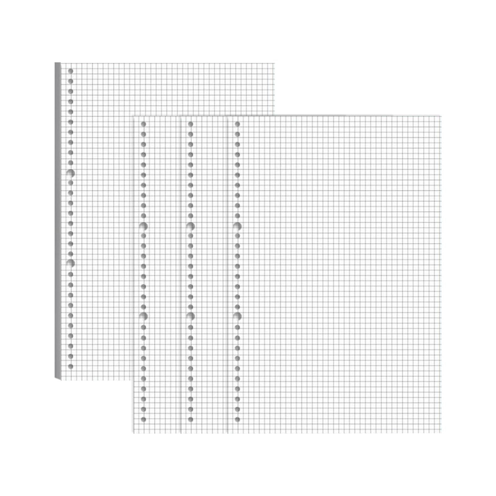 26 Holes Filler Paper 60 Sheets Detachable Loose Leaf Paper For 26-holes-filler-paper-60-sheets-detachable-loose-leaf-paper-for