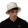 thumbnail image 4 of Cauagu Avocado Lovers for Unisex Bucket Hat,Outdoor Summer Beach Fishing Sun Hat Hot Summer Reflective Bucket Hat Fun Outdoor Vacation Hat for Men and Women, 4 of 6