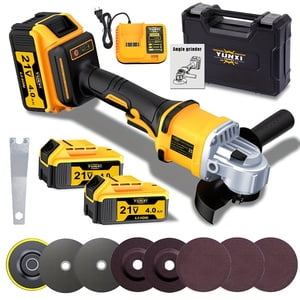 The 2025 brand new rechargeable angle grinder, cordless polishing machine, comes with ion batteries, a fast charger