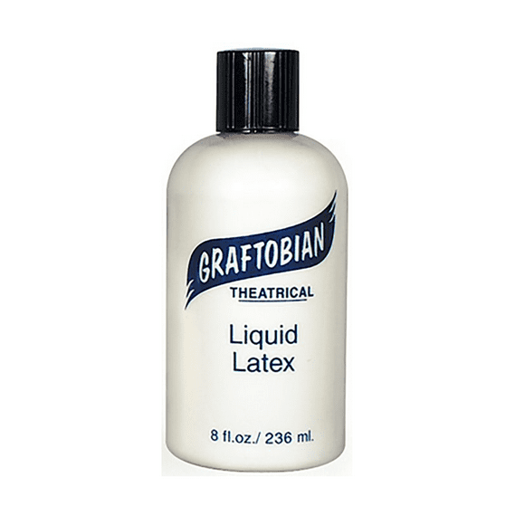 Latex Liquide Clair 8oz. Graftobian Cruelty Free Makeup