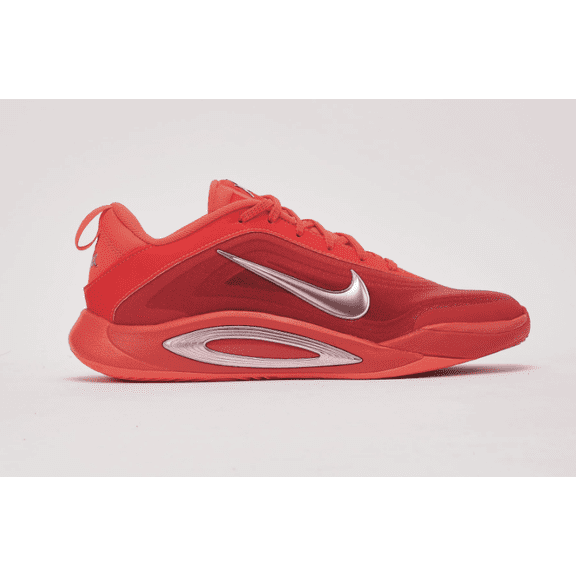 NIKE Kids A'One Bright Crimson Red Basketball Shoes HF7001-601 Size 6Y