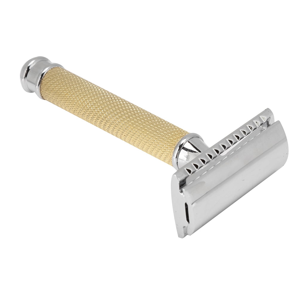 Tebru Double Edged Shaver, Shaving Tool, Classic Manual Shaver Metal
