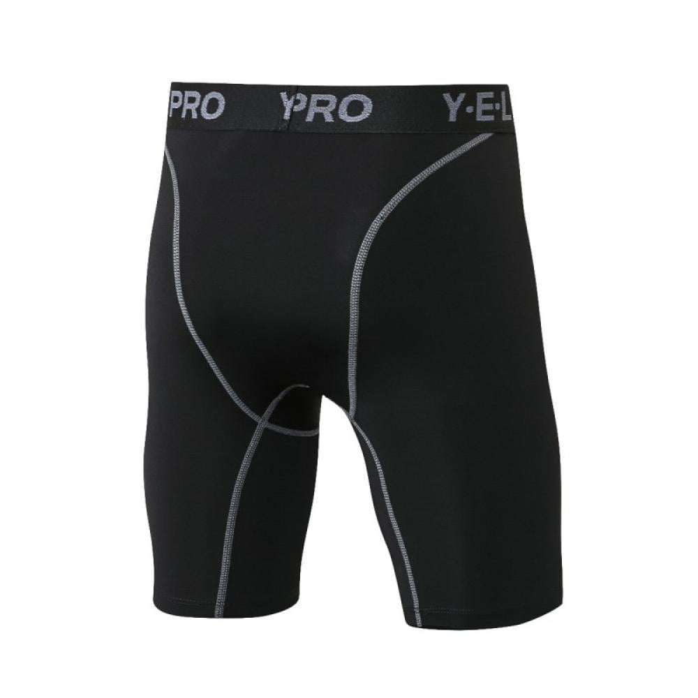 Boys' Compression Shorts Youth Cool Dry Baselayer Soft and Fourway