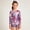 Purple#F, variant on Outfit Sets Girls O-Neck Long Sleeve Performance Leotard With Glitter Print And Matching Shorts Hair Scrunchie For Dance Gymnastics Stage Adorable Clothes Sets