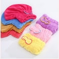 thumbnail image 7 of Latest Microfiber Dry Hair Towel Cute Women And Child Turban Towels Absorption Hat After Shower Hair Drying V8A1 Bathing, 7 of 7