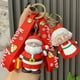 thumbnail image 3 of LLavero de la serie navideña de Papá Noel, llaveros de árbol de Navidad, colgante de muñeca de alce lindo, llavero para niños, amigos, regalos de Año Nuevo, 3 of 4