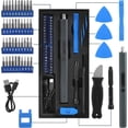 thumbnail image 3 of Cordless Electric Screwdriver Set 12/39/50 in 1 Precision Power Tool Magnetic Screw Driver Bit Fast Charging Repair Tool Kit, 3 of 4