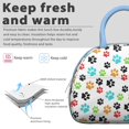 thumbnail image 3 of Cat Mom Lunch Bag – Adorable Kitty Pattern with Cute Paws, Ideal for Cat Lovers, 3 of 4