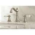thumbnail image 2 of Fauceture FSC1979PL English Classic Widespread Bathroom Faucet, Polished Nickel, 2 of 5