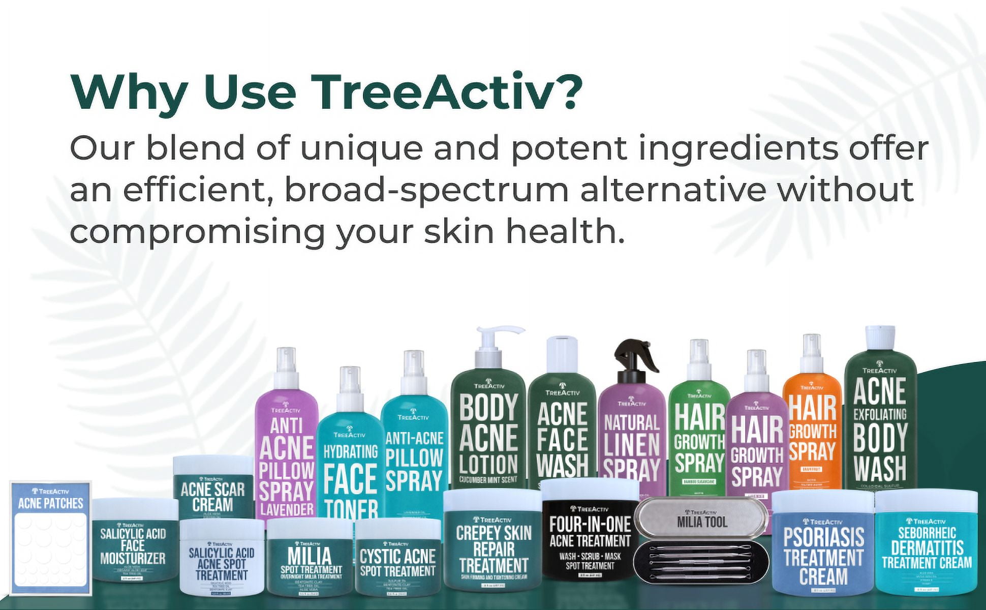 TreeActiv Crepey Skin Repair Cream, 2-Pack, Firming Cream For Face and Neck, Skin Firming and Tightening Lotion with Hyaluronic Acid, Designed to Hydrate Dry, Crepey-Looking Areas, 1000+ Uses