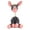 Gray, variant on Spencer Plush Squeaky Dog Toys Donkey Shape Durable Dog Toys Chew Toys for Small Medium Large Dog, Stuffed Animals Toys