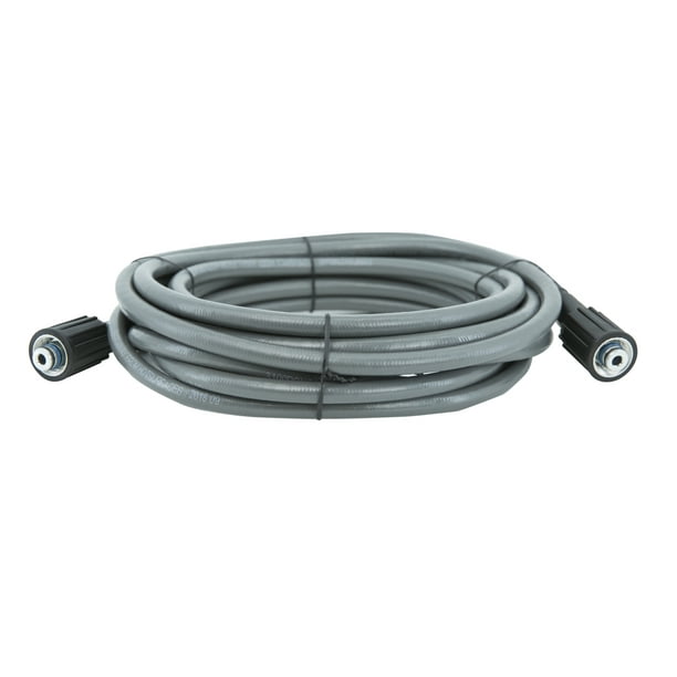 Hyper Tough 25Ft Power Washer Hose, PVC Materail, Dark Gray Walmart