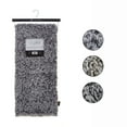 thumbnail image 2 of Inspired Home Zaniya Luxuriously Machine Washable Polyester Knit Throw, 50"x60", Grey, 2 of 5