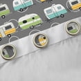 thumbnail image 7 of Erosebridal Colorful Camping RV Black Out Curtains For Travel Trailers,Cartoon Camper Curtains Pack of 2 (42x63 Each) For Kids, 7 of 7