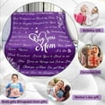 thumbnail image 2 of DAJU Mom Blanket Gifts for Mom Birthday Gifts from Daughter /Son Soft Cozy Throw Blanket(30*40inch), 2 of 6