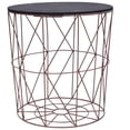 thumbnail image 2 of vidaXL Coffee Tables 3 pcs Copper, 2 of 5
