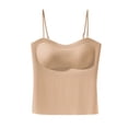 thumbnail image 4 of Women's Tummy Control Shapewear Tank Tops Shapewear Camisoles with Built in Bra Tummy Control Compression Tank Tops for Women Body Shaper Padded Tanks, 4 of 4