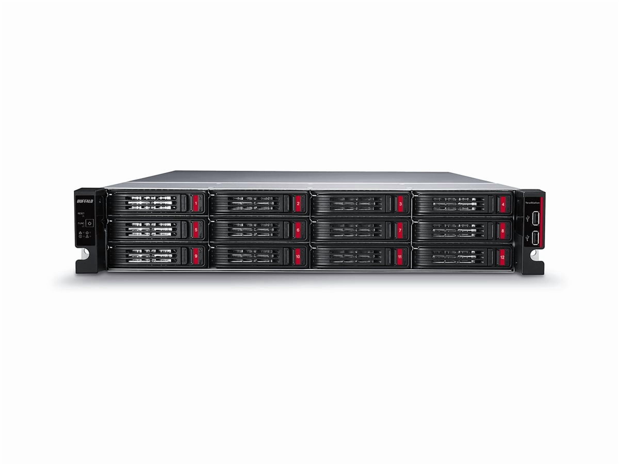 BUFFALO TeraStation 51220RH 12-Bay Secure Business 2U NAS 120TB (12x10TB) w/ Hard Drives Included