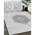 thumbnail image 2 of Ahgly Company Indoor Rectangle Patterned Platinum Gray Area Rugs, 5' x 7', 2 of 6