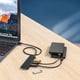 thumbnail image 5 of Concentrador USB 3.0 ANGGREK 4 Puertos ABS Negro Alta Velocidad, 5 of 7