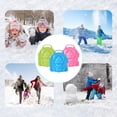 thumbnail image 6 of Snowball Mold Maker Tool – 8.2 x 6.8in Quick Shape Clips for Winter Snow and Sand Fun(Blue), 6 of 6