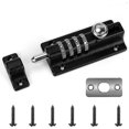 thumbnail image 1 of Cerradura de puerta codificada, Yideng Cerradura de puerta recodificable de 4 ruedas Cerradura de combinación sin llave resistente al agua con tornillos unidireccionales de alta seguridad pa, 1 of 5