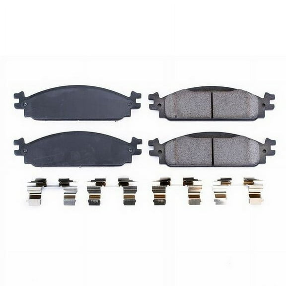 PowerStop 17-1376 Disc Brake Pad Set Ford, Lincoln Disc Brake Pad Set - Front