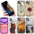 thumbnail image 2 of Funda de silicona negra para teléfono Apple, carcasa para iPhone 12, 13 Mini, 11, 14, 15, 16 Pro Max, 7, 8 Plus, 2 of 5