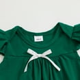 thumbnail image 3 of Actgleam Baby Girls Summer Sleeveless Romper Cotton Cute Print Pattern Infant Bodysuits,Green Ducks,2 pieces,0-3 months, 3 of 7