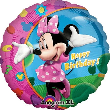 Disney Minnie Mouse Happy Birthday Foil Balloon 18