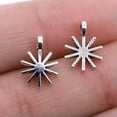 thumbnail image 5 of K-KED Multicolor 400 Pcs KC Gold Snowflake Charms Pendants 13X10MM Diy Crafts D11366-KC Gold-400 PCS, 5 of 7