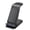 Black, variant on 15W 3in1 Wireless Charger Station Charging Dock For Apple Watch 11/10 iPhone 17