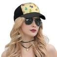 thumbnail image 5 of Yiaed Colorful Rabbit Print Baseball Cap Dad Hat Polo Style Plain Blank Adjustable Size, 5 of 5