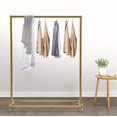 thumbnail image 4 of MONIPA Gold Standard Rod Clothing Garment Rack Clothes Organizer Clothes Rack with Wheels, For Living Room Bedroom, 4 of 7