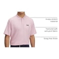 thumbnail image 3 of Polo Matchplay Transpirable Under Armour para Hombre Talla M, 3 of 3