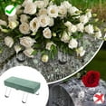 thumbnail image 4 of Cemetery Saddle,Reusable Galvanized Gravestone Saddle,HXRH Headstone Floral Arrangements Decor with Floral Foam for Graves Tombstone Outdoor Decorations,1pack, 4 of 4