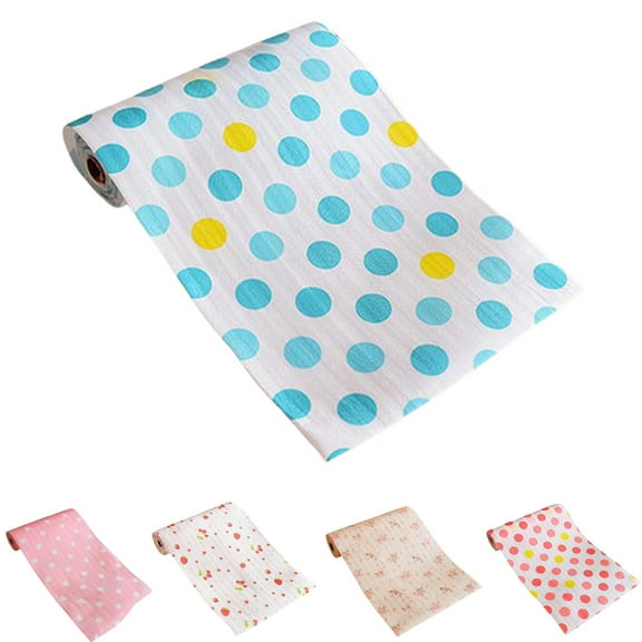 Sunjoy Tech Cute Shelf Paper Liner - 12 Inch x 9.8 Feet - Non Adhesive, Easy Clean Kitchen Drawer Liner, Cabinet, Cupboard Dresser Protector Cover, Non Slip Table Mat