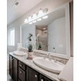 thumbnail image 6 of Pendleton Rustic White Framed Wall Mirror, Rectangular Vanity Mirror, Multiple Sizes, 6 of 14