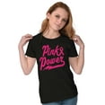 thumbnail image 4 of Pink Ribbon Power Breast Cancer Aware Womens Fitted Plus Size Graphic Tee Brisco Brands 2X, 4 of 5