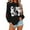 Black, variant on Cute Sweatshirts for Women Hoodless Design Casual Lightweight Sweaters Loose Fit Printed Pullover Long Sleeve Tops Comfy 2025 Fall Winter Outfits