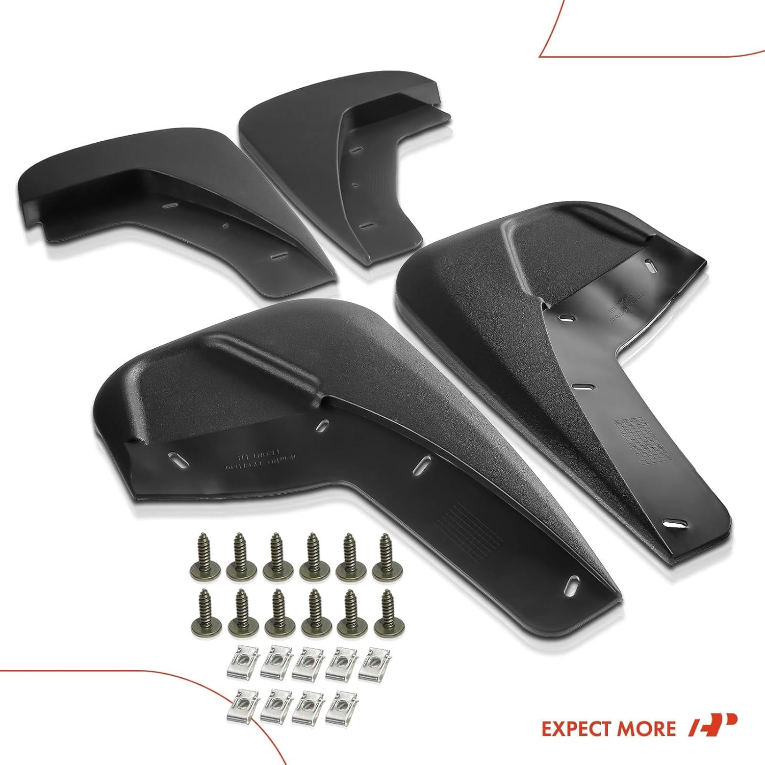 A-Premium Mud Flaps Splash Guards Replacement for Cadillac Escalade 2007-2014 Chevrolet Tahoe LTZ 2009-2014 GMC Yukon 2014 4-PC Set