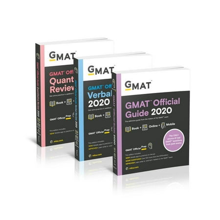 GMAT Official Guide 2020 Bundle : 3 Books + Online Question (Best Usmle Question Bank)