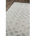 thumbnail image 2 of Momeni Hermosa Hand Woven Recycled Plastic Gray Area Rug 3'6" X 5'6", 2 of 2