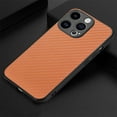 thumbnail image 5 of Compatible with iPhone XR Case,Cute Woven Pattern Case for Women Men,Bumper,Soft Shockproof Camera Protection Phone Case TPU Anti-Bump Silicone Wireless Charging Case for iPhone XR,Brown, 5 of 10