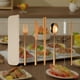 thumbnail image 4 of Juego de cubiertos de acero inoxidable 7 piezas | Cuchillo portátil Tenedor Cuchara Palillos Paja Cepillo | Utensilios de viaje compactos pulidos a espejo | Bolsa Organizadora Duradera | Picnic de, 4 of 6