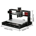 thumbnail image 3 of Engraving Machine,Wood Router With Version Cnc With Er11 And Diy Cnc Er11 And 5mm 3 Pcb Offline With Er11 Pcb Hine Wood And 5mm Rod Cnc Hine 3 Cnc 30 * Router With Offline Area 300 * 30 * 18, 3 of 6