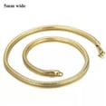 thumbnail image 2 of 2.5/3/4/5/6mm 316L Stainless Steel Men Women Round Snake Chain Necklace20"22"24", 2 of 6