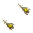 thumbnail image 3 of Injueey 10X Mini ramo de flores secas DIY artesanía exquisita decorativa atractiva de larga duración dulce regalo aniversario N17 N17 2piezas, 3 of 6