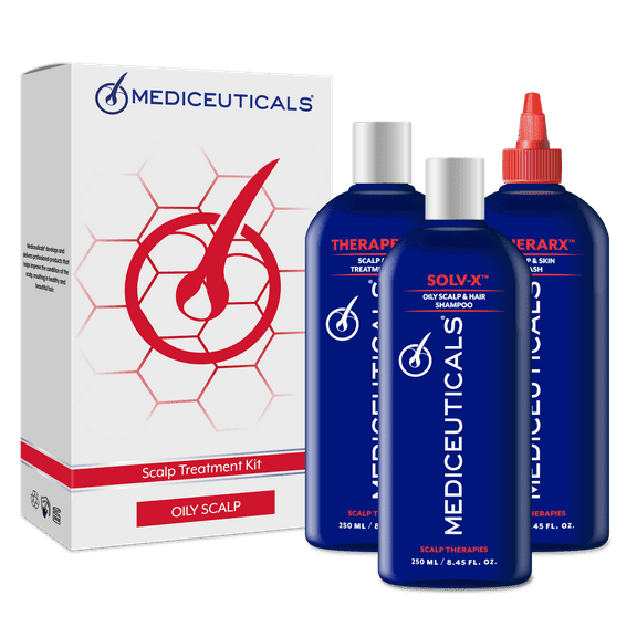 Mediceuticals Scalp Treatment Kit - 3 Piece : Oily Scalp