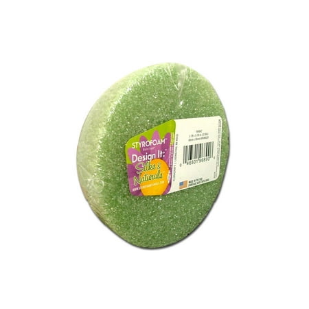 UPC: 0046501968906 | Styrofoam Half Ball Arranger 1.875 x 3.875 1pk Green